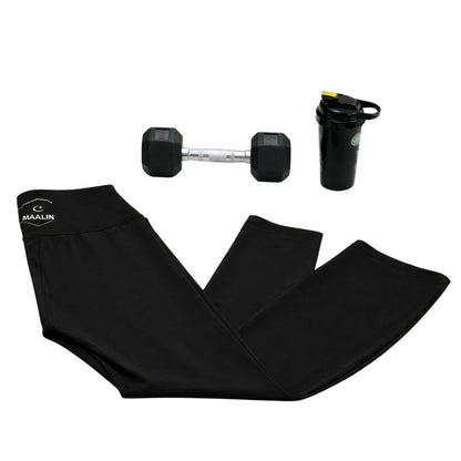 Flared Leggings - Black