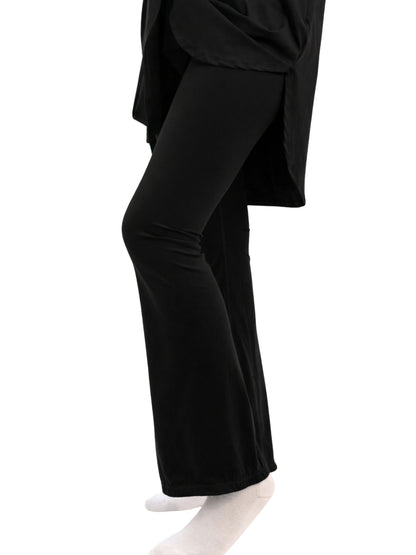 Flared Leggings - Black