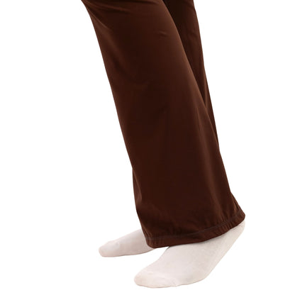 Flared Leggings - Brown